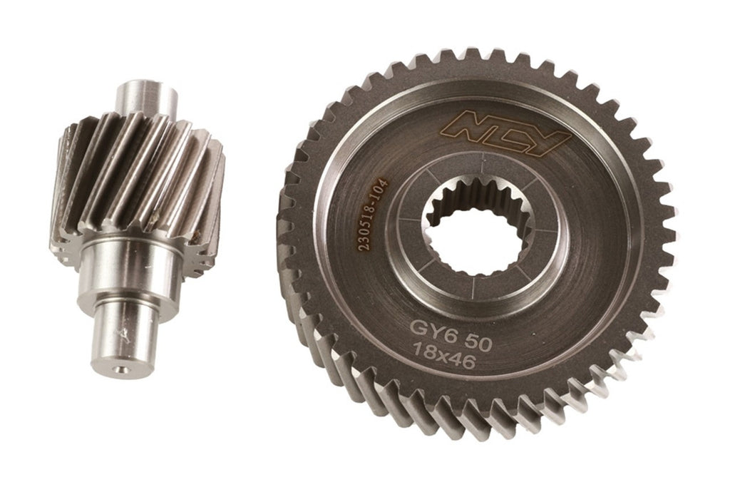 Secondary Gear Kit NCY 18/46 for GY6 139QMB/QMA - Kit d'engrenage secondaire NCY 18/46 pour GY6 139QMB/QMA - 1200-1270
