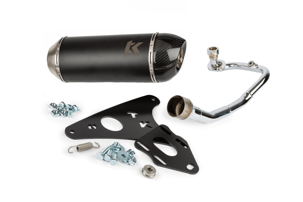 Carbon Turbo Kit Exhaust (Bws/Zuma 50F & 50X) Minarelli 4T