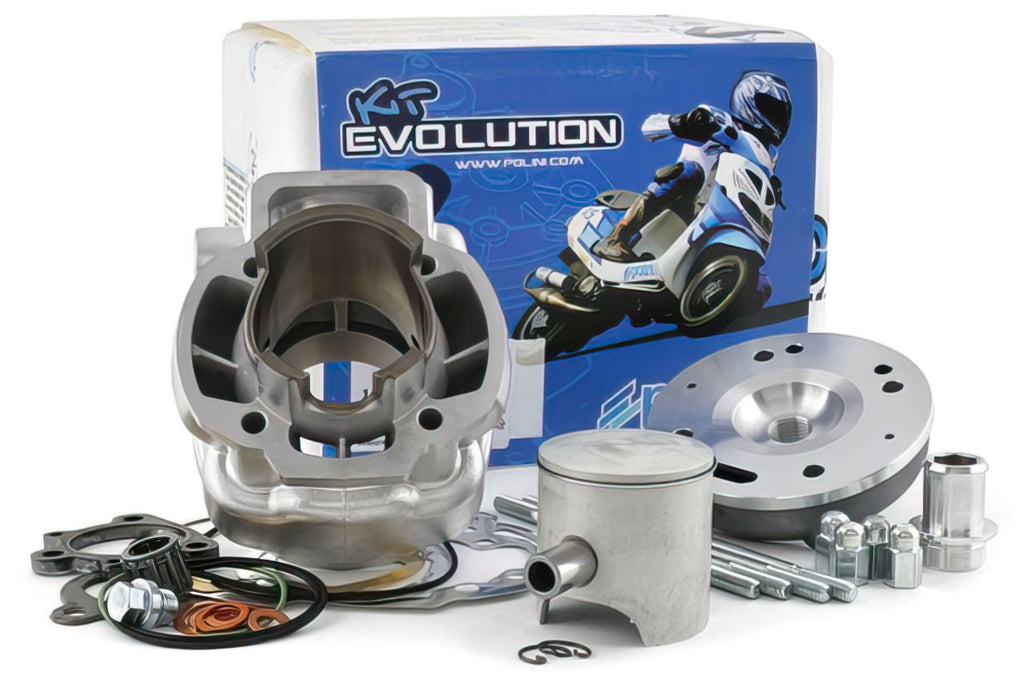 Cylinder Kit LC Polini Big Evolution 70cc 12mm Piaggio - Kit Cylindre LC Polini Big Evolution 70cc 12mm Piaggio - 140.0207