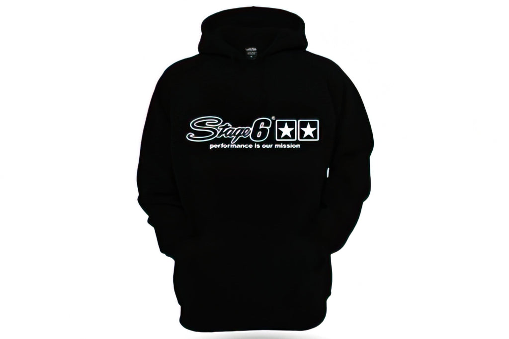 Hoodie Stage6 Black - Sweat à capuche Stage6 Noir - HOODYS6/S / HOODYS6/M / HOODYS6/L / HOODYS6/XL / HOODYS6/XXL