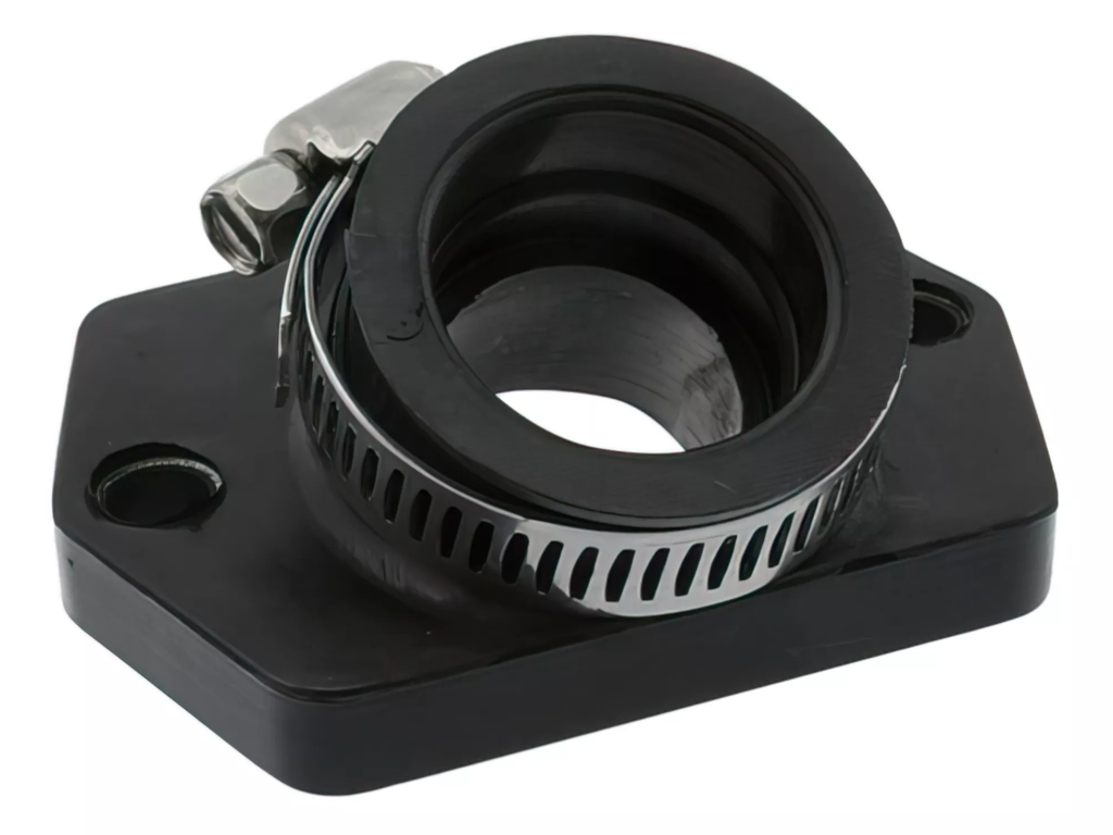 The short Stage6 Piaggio intake manifold is an inexpensive and excellent alternative to the rather expensive models of other manufacturers. A short intake tract offers better responsiveness and the intake rpm will be raised even further, which gives more power. So-called biofuels are becoming more and more popular.