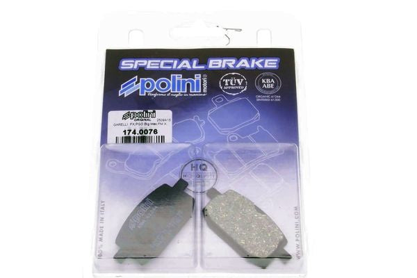 Brake Pads Polini (BWS/ZUMA 2002-2011) & PGO - Plaquettes de frein Polini (BWS/ZUMA 2002-2011) & PGO - 174.0076