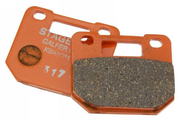 Brake Pads Stage6 Semi-Metallic For R/T 4-Piston Caliper - Plaquettes de frein Stage6 semi-métalliques pour étrier R/T 4 pistons - S6-ET1402BB