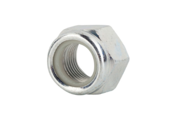 M8-1.25 Lock Nut Nylon Zinc Plated 8.0 (1x)
