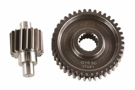 Secondary Gear Kit NCY 17/41 for GY6 139QMB/QMA - Kit d'engrenages secondaires NCY 17/41 pour GY6 139QMB/QMA  - 1200-1271