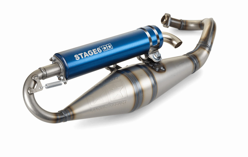 Exhaust Stage6 Pro Replica Piaggio - Pot d'échappement Stage6 Pro Réplique Piaggio - S6-9114004/BL
