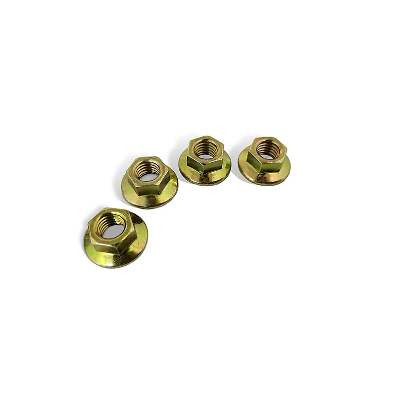 Ottopuntouno 4xM7 Flanged Nuts for Cylinder Head With 10mm Hexagon