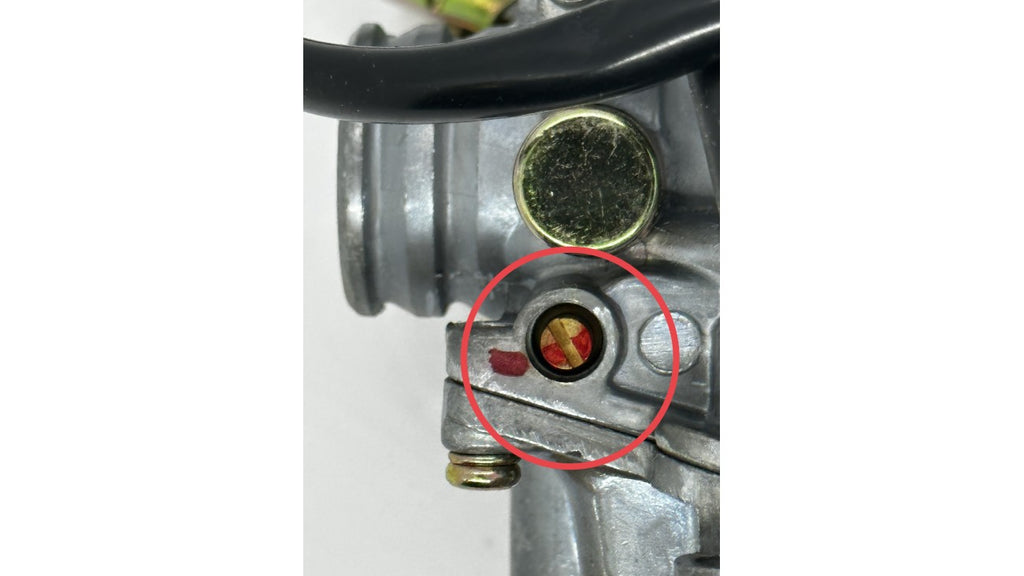 [#18] BOUCHON DE VIS D'AJUSTEMENT CARBURATEUR 4 TEMPS RI4-3-2 (SCOOTTERRE OEM)