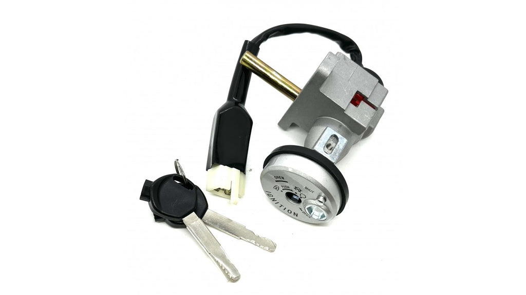 [1] ENSEMBLE COMPLET DE CONTACT (INCLUS 2 CLÉS) RF8-2-1 (SCOOTTERRE OEM)