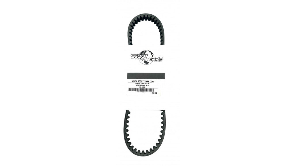 [#3] COURROIE ROUE DE 10'' GATES POWERLINK POUR SCOOTER NOSTALGIA 125-150CC RG4-3-2