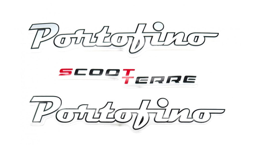 ENSEMBLE DE DÉCALQUES PORTOFINO REB2-5-4 (SCOOTTERRE OEM)