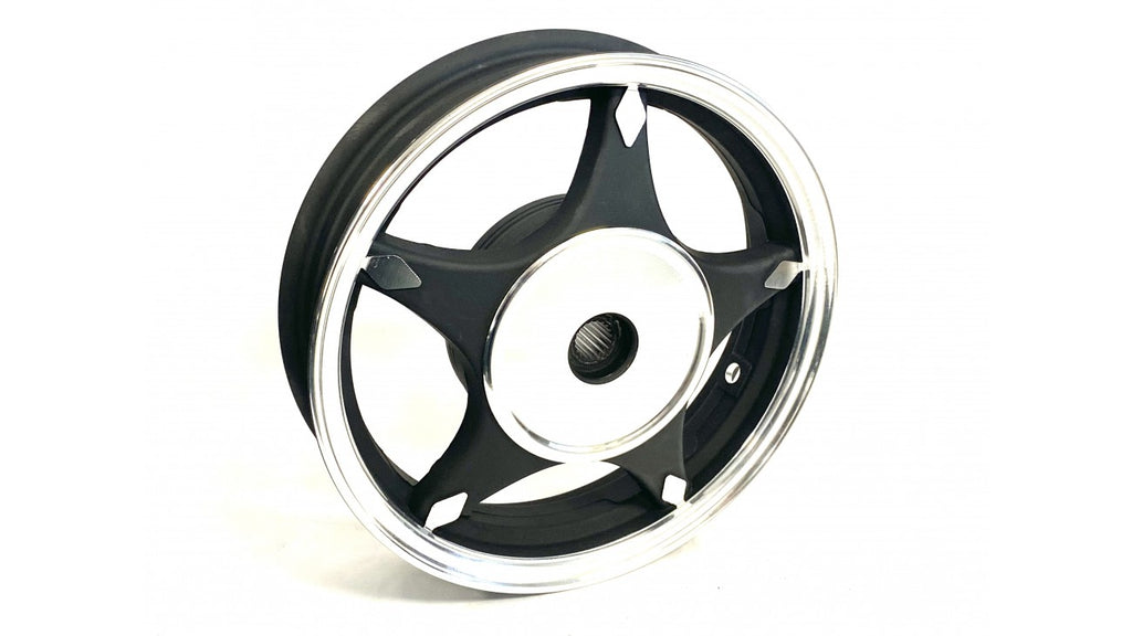 RIM ARRIÈRE 10'' NOIR LUSTRÉ RW1-2-1 (SCOOTTERRE OEM)