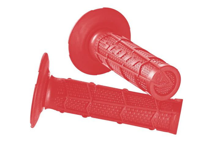 Red MX Full Waffle Grips - 233925-0004