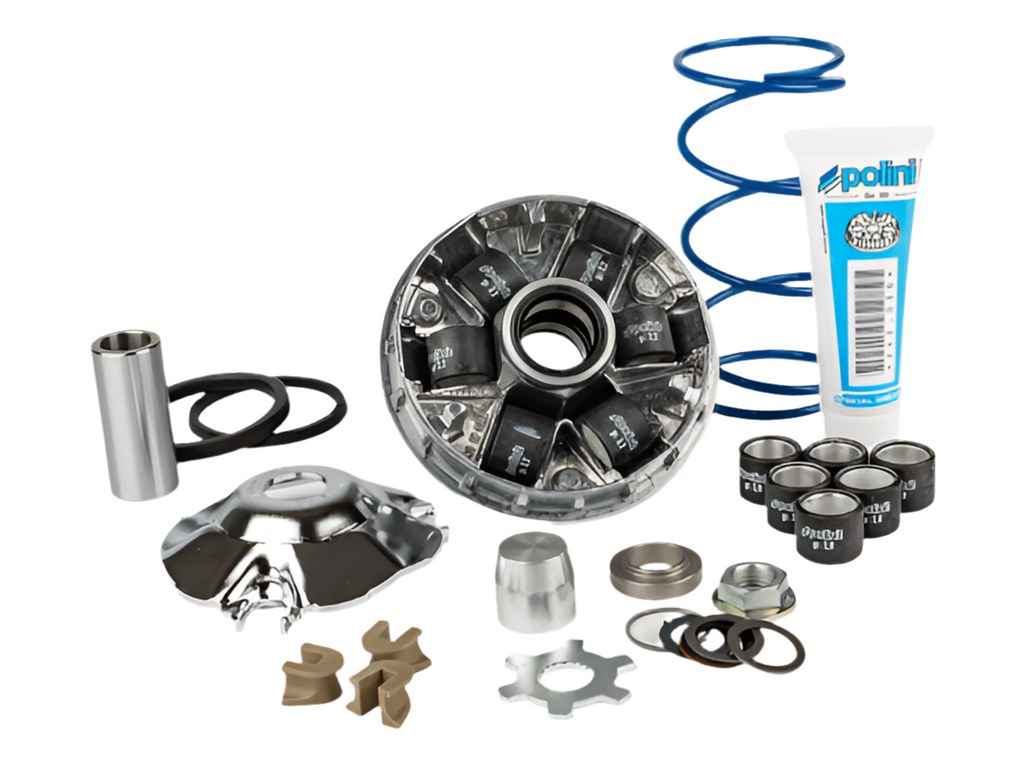 Polini Hi-Speed Evolution 2 variator for 13mm shaft end for Minarelli. 100% Made in Italy.