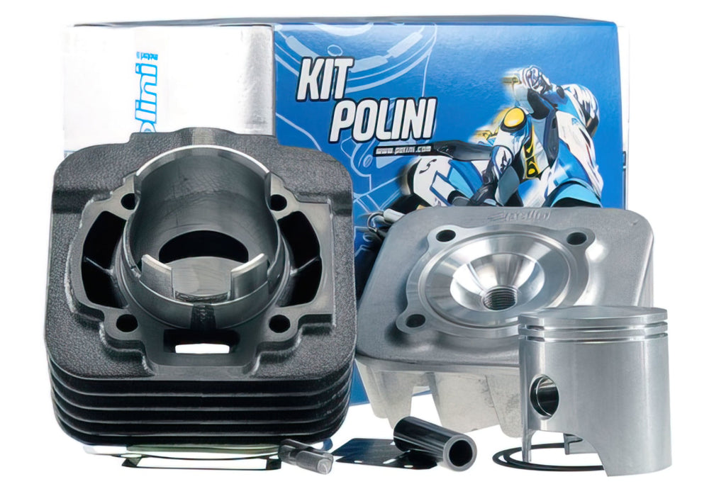 Cylinder Kit AC Polini Sport 70cc 12mm Piaggio - Kit Cylindre AC Polini Sport 70cc 12mm Piaggio - 140.0181