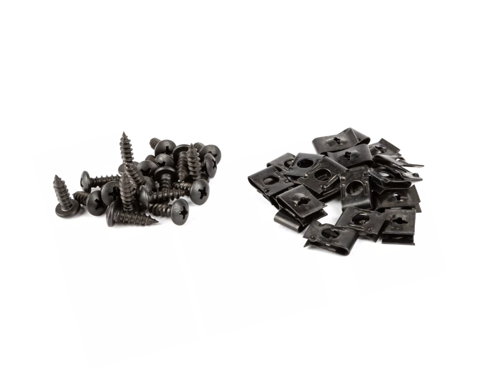 Fairing Clips + Screws (20x) M4 X 12mm