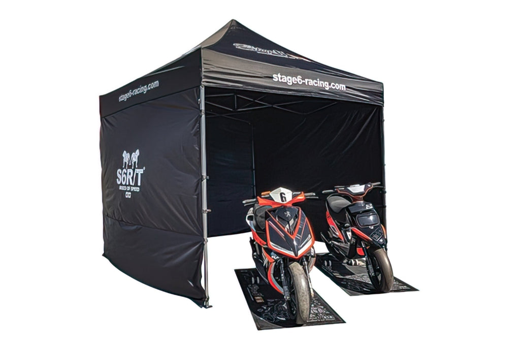 Paddock Tent Stage6 Mk2 With Side Walls (3M X 3M)