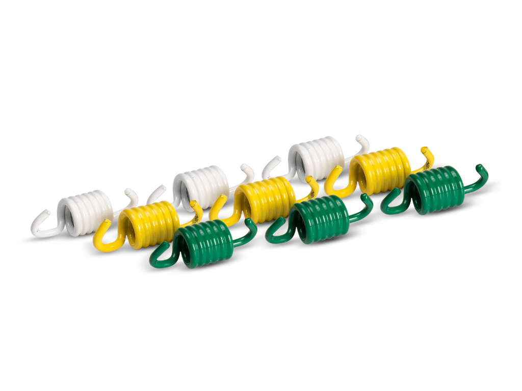 Ce set de ressorts permet le réglage du régime d'ouverture / d'adhérence des embrayages Malossi MHR Fly et Delta Clutch. Le Kit comprend 3 jeux de duretés différentes afin de régler au mieux votre embrayage.