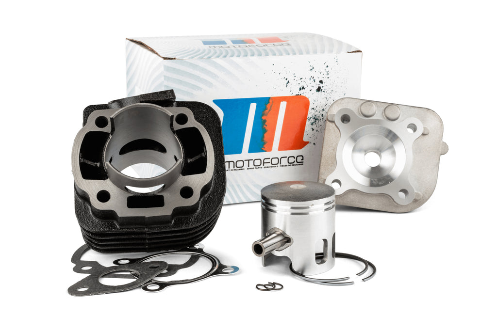 Cylinder Kit AC Motoforce Cast Iron 70cc Minarelli Horizontal - Kit Cylindre AC Motoforce Fonte 70cc Minarelli Horizontal - MF26.16610