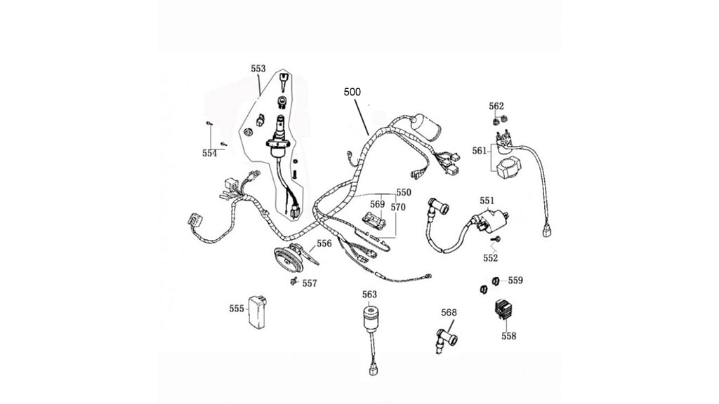[550] COUETTE ÉLECTRIQUE SOLISTA (SCOOTTERRE OEM)