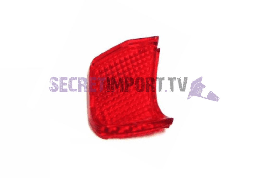 Red Tail Light Indicator Cap Yamaha OEM (BWS/ZUMA 2002-2011) - Capuchon de clignotant arrière rouge Yamaha OEM (BWS/ZUMA 2002-2011) - Left : 4VP-H332-10-00