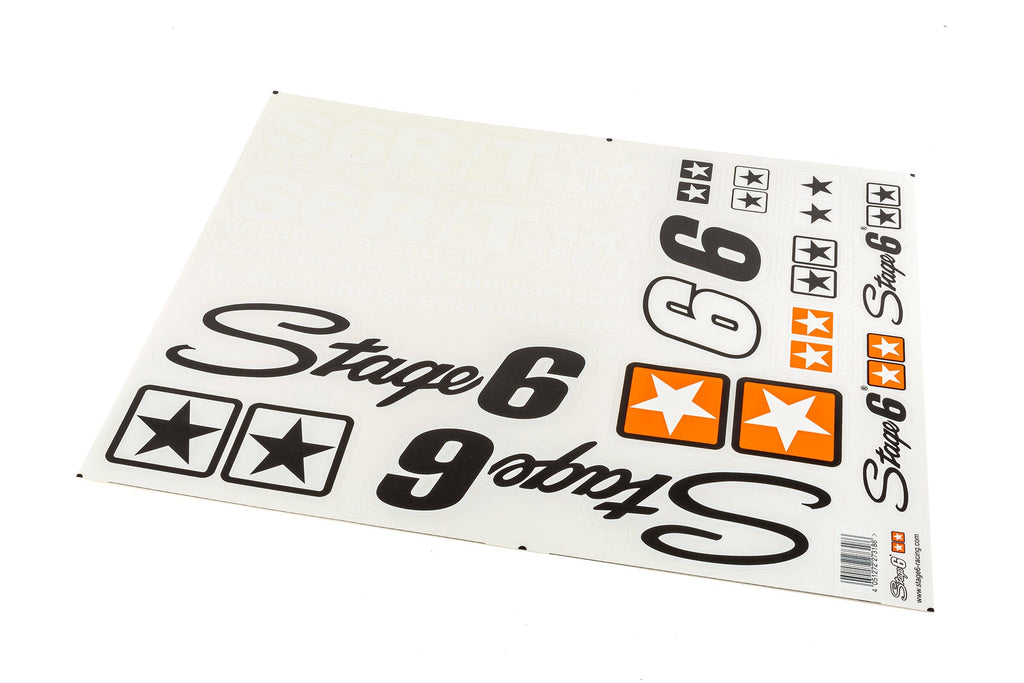 Stage6 Stickers Sheet Mk2 White