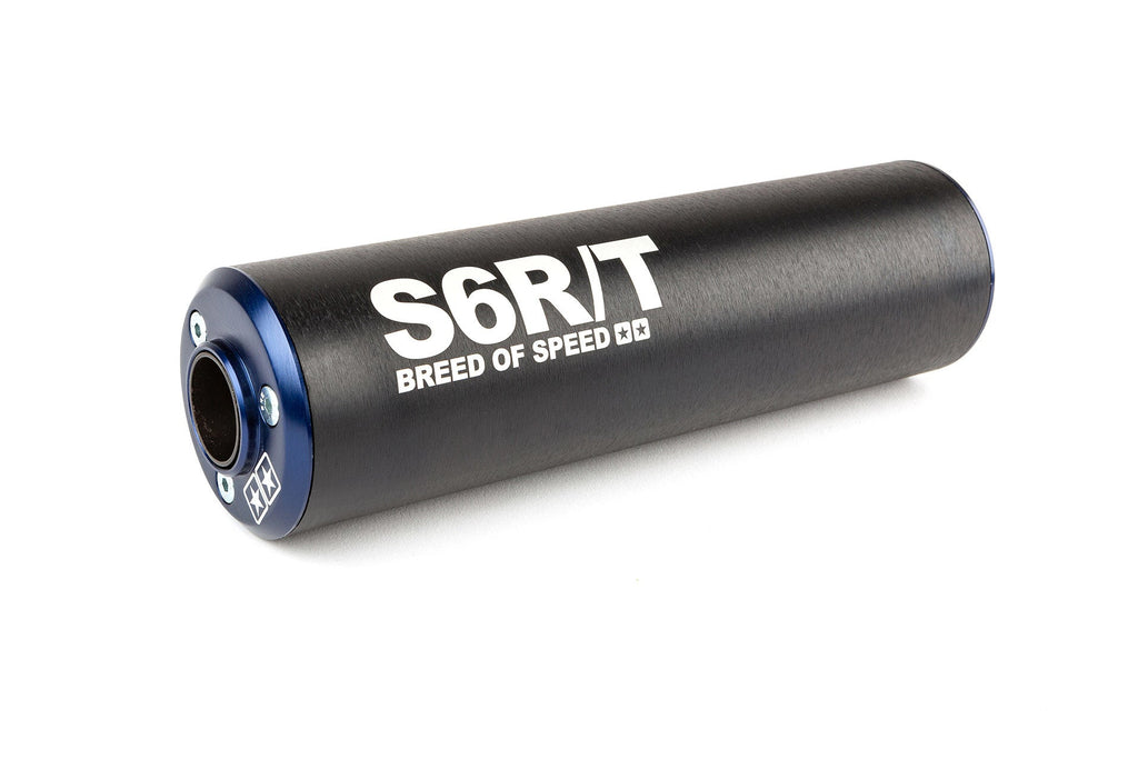 Silencer Stage6 R/T 80Cc // 100Cc (Drag Race Exhaust) Black / Blue