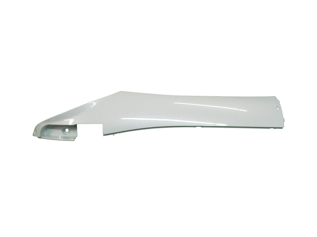 [5] Left Side Cover Jewel White (Adly OEM GTA / GTS-R)