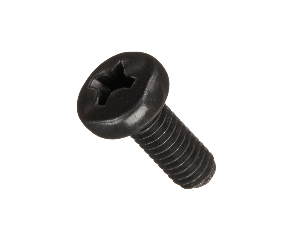 Pan Phillips Bolt 6mm (Black Zinc)