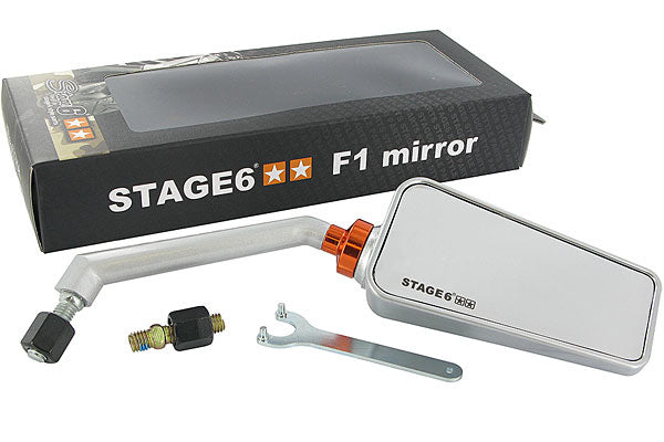 Mirror Stage6 F1 Right Side (M8) - Rétroviseur Stage6 F1 Côté Droit (M8) - S6-SSP630-2R/AL