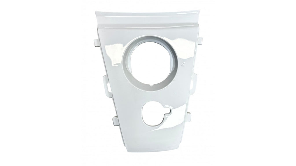 [4] PLASTIQUE CONTOUR DE BOUCHON D'ESSENCE BLANC SEHA1-1-1 (SCOOTTERRE OEM)