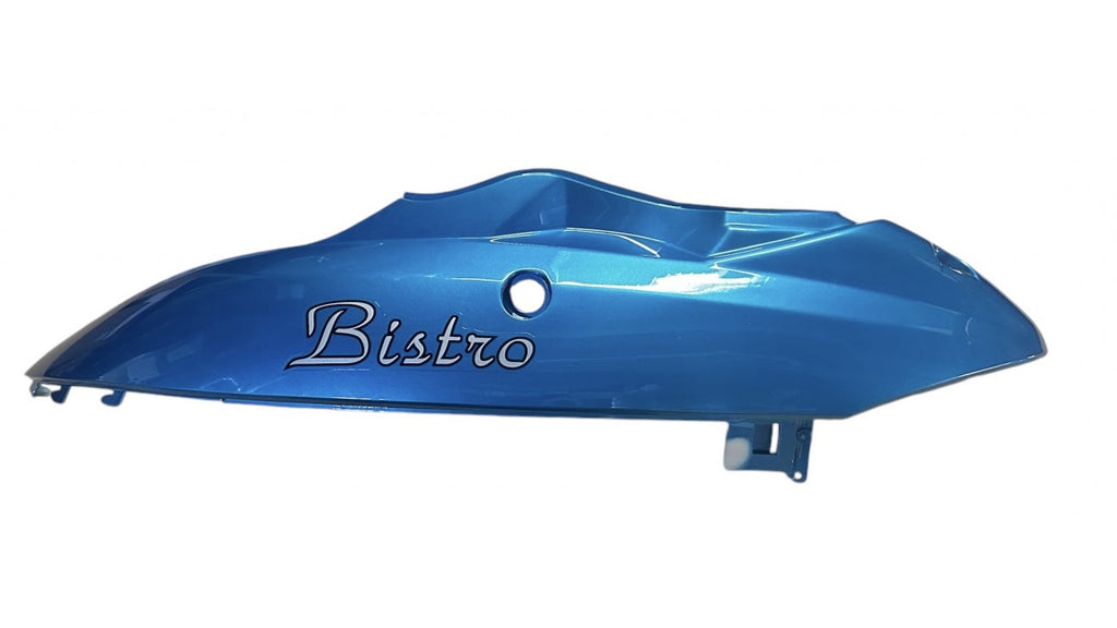 [357] PIÈCE DE PROTECTION GAUCHE HAUT BLEU 2021-2022 SEO3-2-2 (SCOOTTERRE OEM)