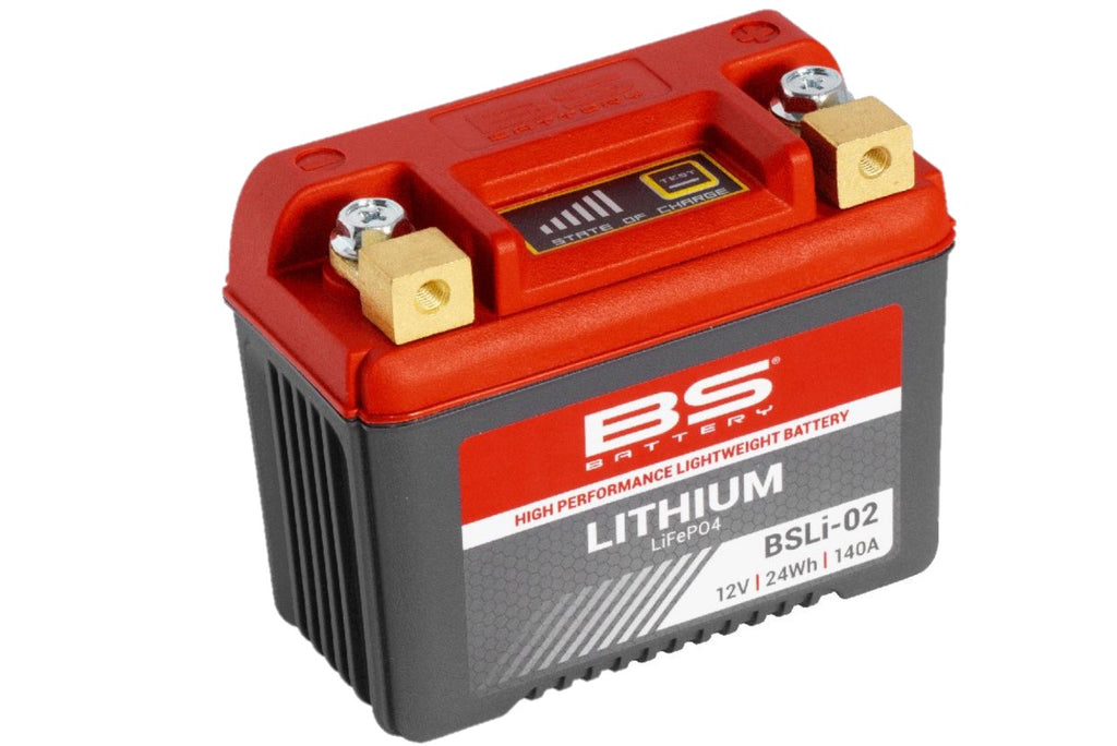 BS Battery BSLI-02 12V Lithium (2A / 140CCA)