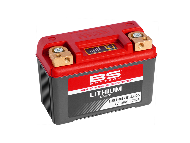 BS Battery BSLI-04 12V Lithium (4A / 280CCA) - Batterie Lithium Scooter VTT ATV 054954 KTM HONDA SUZUKI YAMAHA ATV VTT CROSS