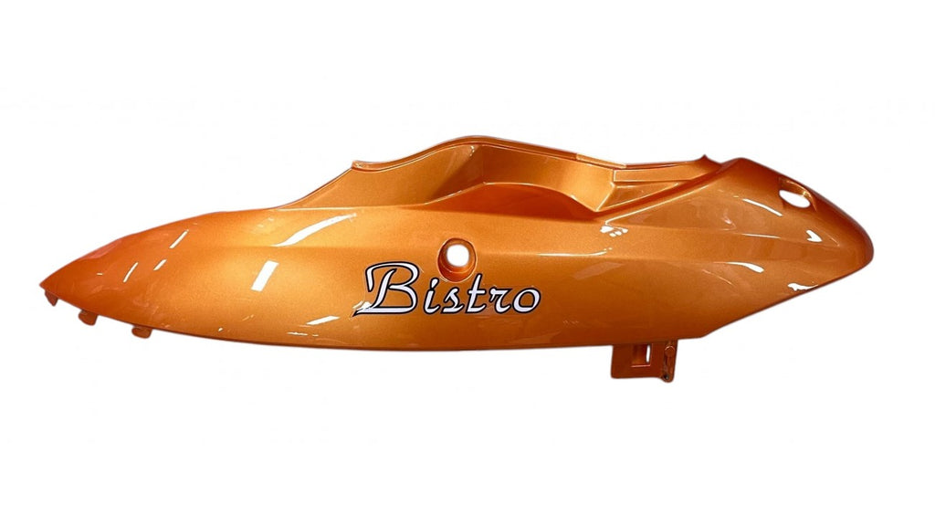 [3] PIÈCE DE PROTECTION GAUCHE HAUT ORANGE BRÛLÉ SEK1-2-1 (SCOOTTERRE OEM)