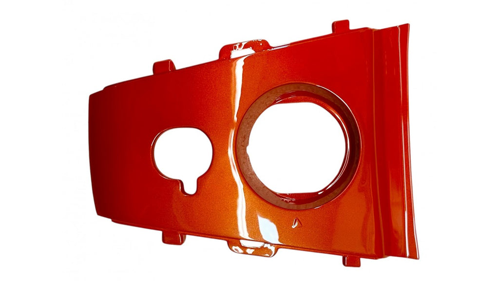 [373] PLASTIQUE CONTOUR DE BOUCHON D'ESSENCE ORANGE BRÛLÉ SEJ1-1-6 (SCOOTTERRE OEM)