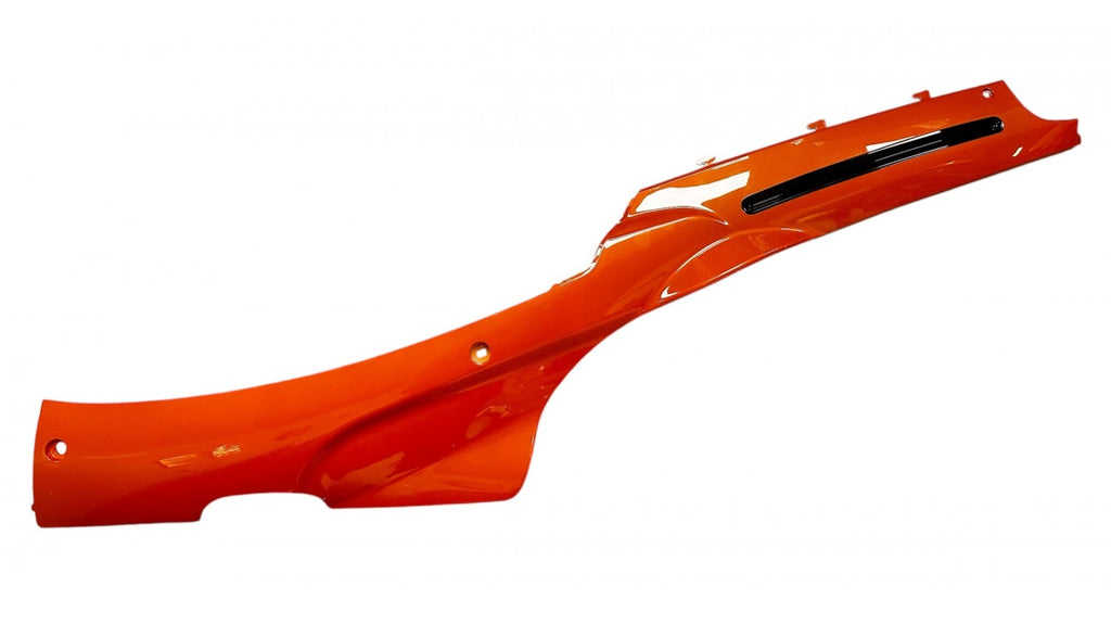 [361] PIÈCE DE PROTECTION GAUCHE BAS ORANGE BRÛLÉ 2021-2022 SEO2-1-5 (SCOOTTERRE OEM)