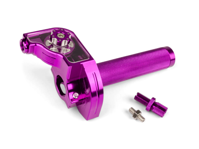 Quick Action Throttle MotoForce Racing CNC Aluminium