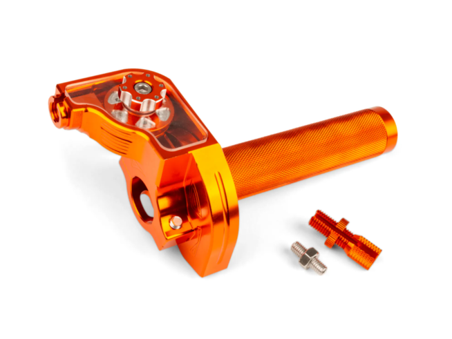 Quick Action Throttle MotoForce Racing CNC Aluminium