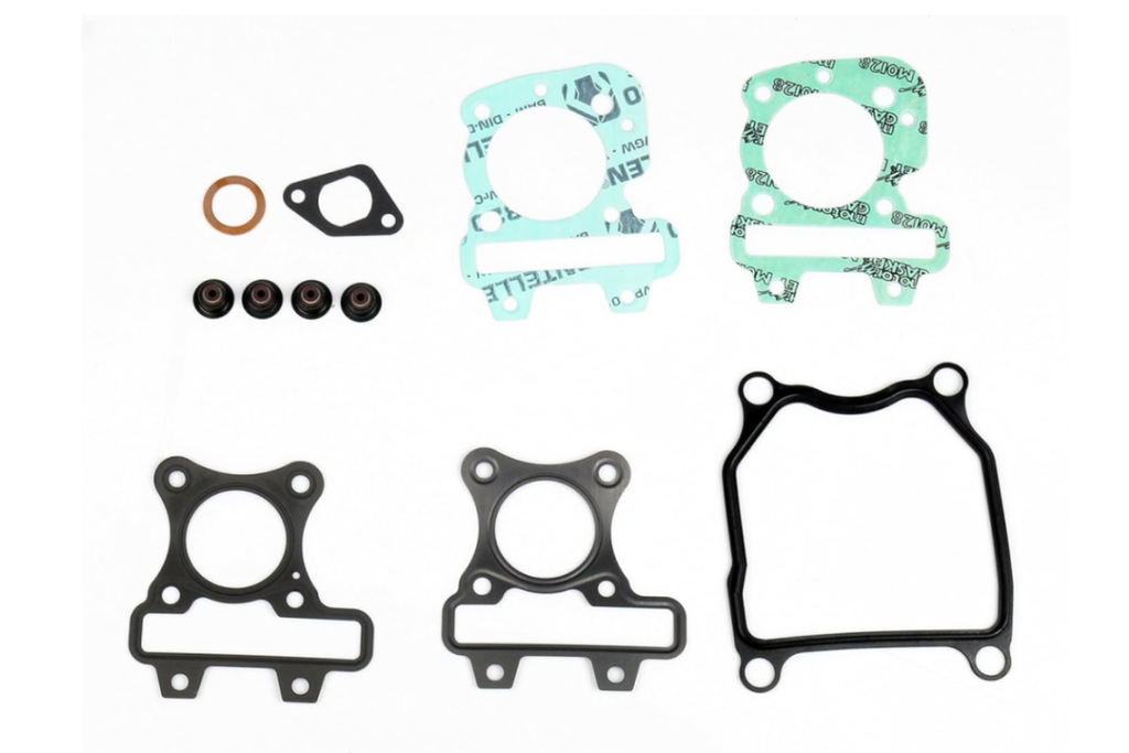 Top Engine Gasket Kit Piaggio 4T 4V - Gasket Haut Moteur Piaggio 4T 4V 234626A Aprilia et Piaggio Typhoon. Pièces de scooter Aprilia Typhoon 4 temps et 4 valves. P400480600026