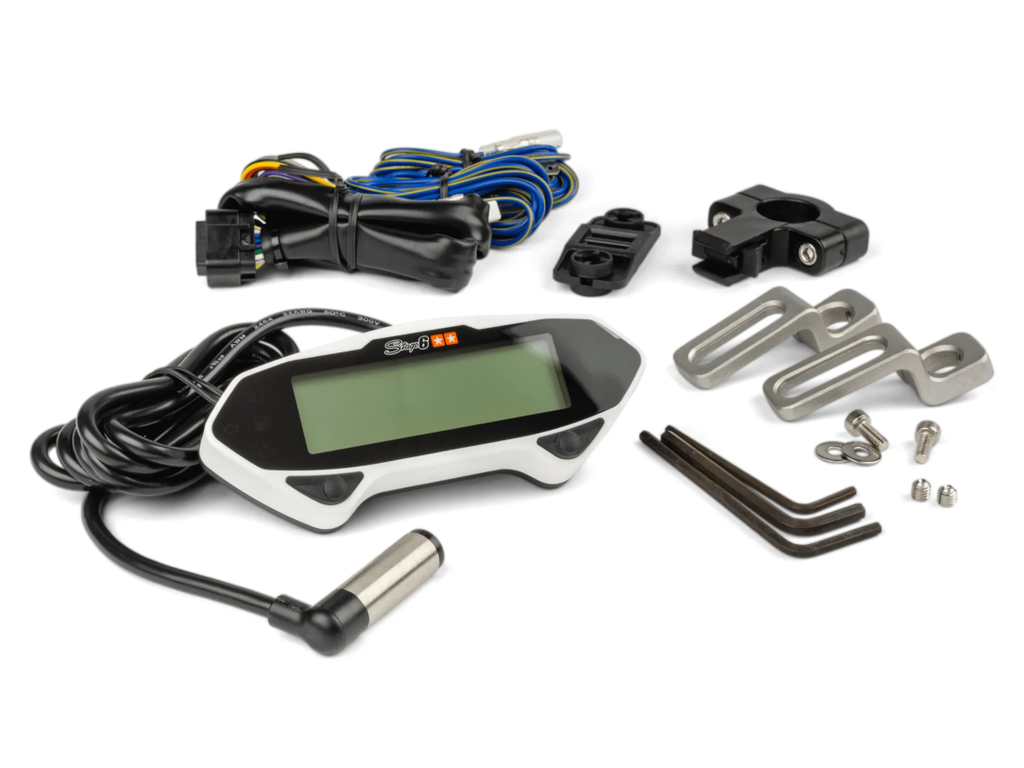 Speedometer Stage6 Racing (White)
