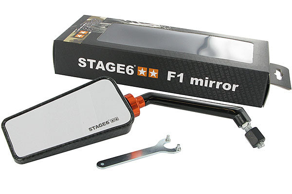 Mirror Stage 6 F1 Left Side (M8) Carbon Glossy