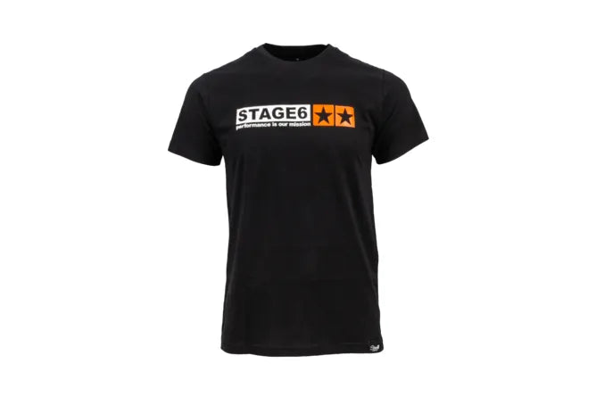 Classic Black T-Shirt Stage6 (S-XXL) - T-Shirt Classic Stage6 Noir (S-XXL) - S6-09008