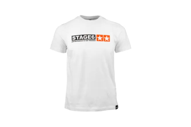 Classic White T-Shirt Stage6 (S-XXL) - T-Shirt Classic Stage6 Blanc (S-XXL) - S6-09009