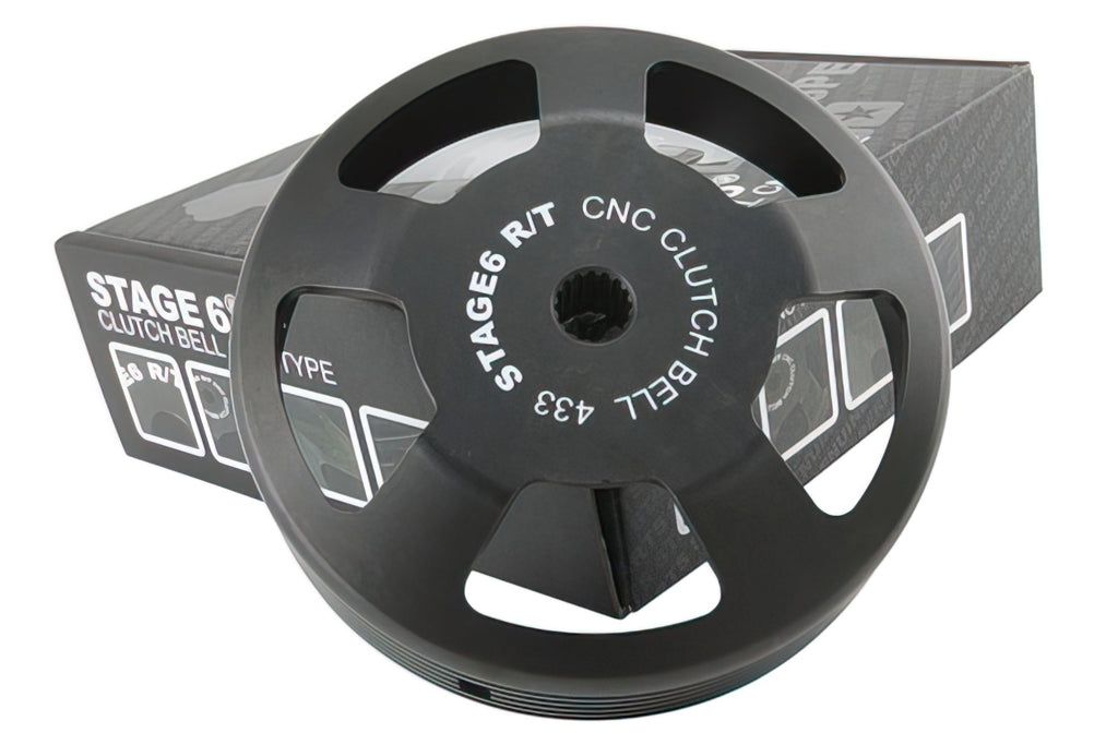 Clutch Bell Stage6 R/T CNC 460 107mm (Piaggio / GY6 / Honda / Kymco) - Cloche d'embrayage Stage6 R/T CNC 460 107mm (Piaggio / GY6 / Honda / Kymco) - S6-5514017