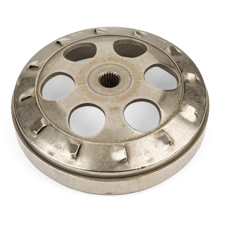 Clutch Bell Stage6 Wing Cooler 107mm (Piaggio / GY6 / Honda / Kymco) - Cloche d'embrayage Stage6 Refroidisseur d'aile 107mm (Piaggio / GY6 / Honda / Kymco) - S6-5514003/T