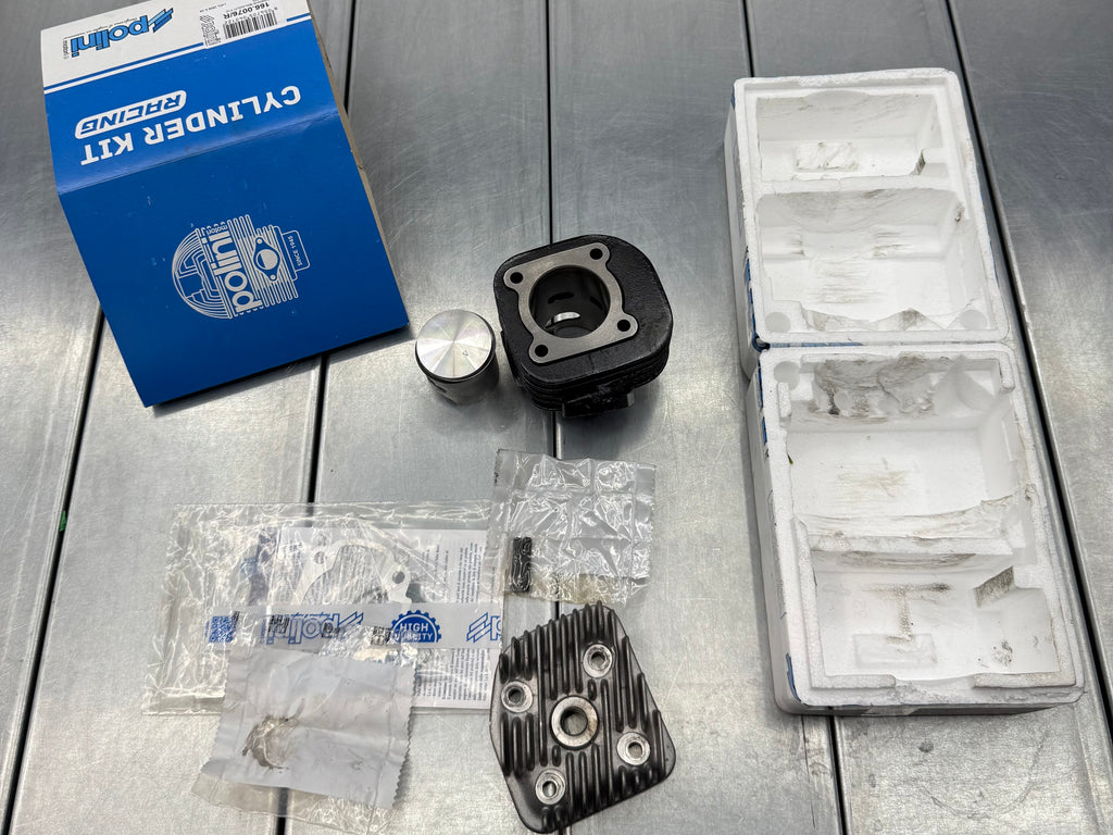 Cylinder Kit AC Polini Corsa 70cc 10mm Minarelli Horizontal INSTALLÉ JAMAIS ROULÉ