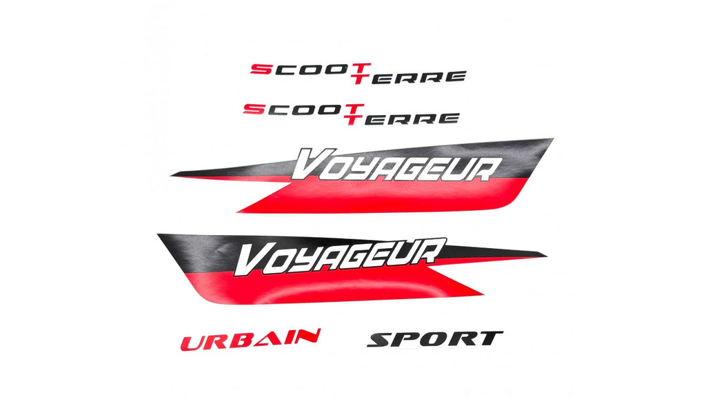 ENSEMBLE DE DÉCALQUES VOYAGEUR REB2-4-3 (SCOOTTERRE OEM)