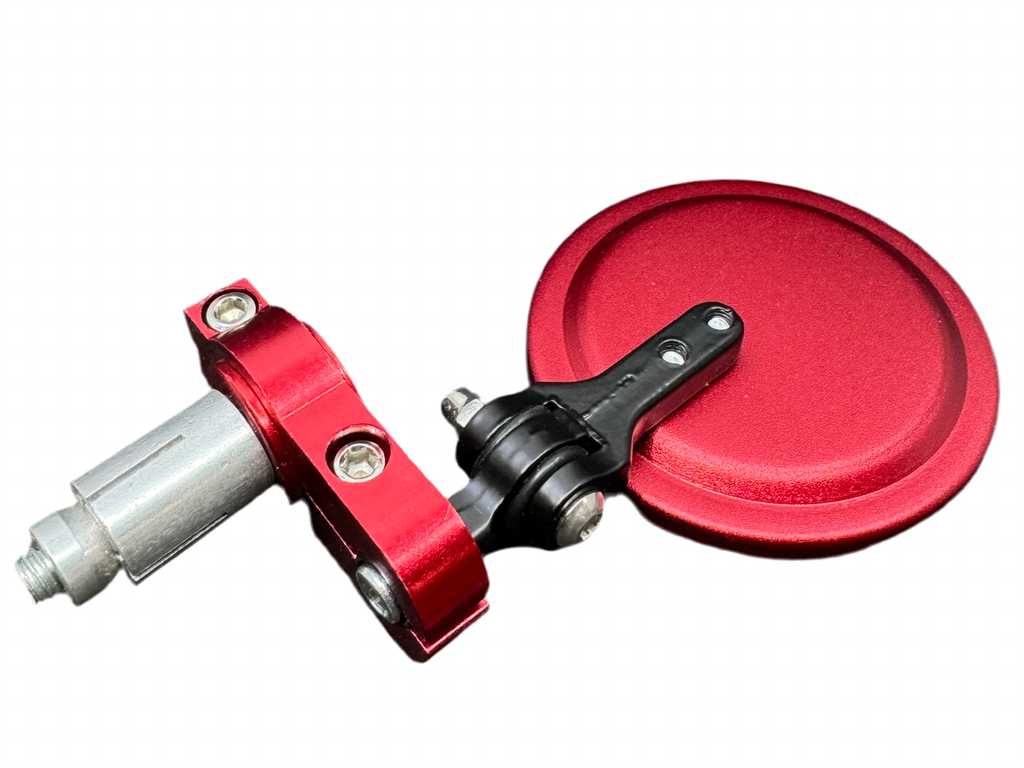 Bar End Mirror Red Universal (7/8)