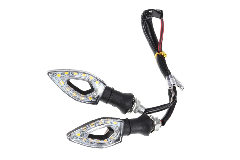 Led Indicator Arrow Black/Clear